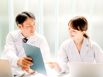 科学的根拠に基づいた信頼性のイメージ